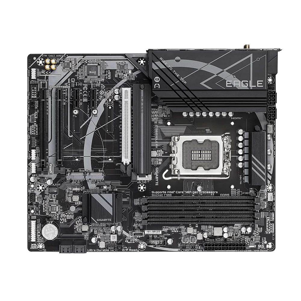 Gigabyte Z790 EAGLE AX Motherboard for 14th/ 13th/ 12th Gen Series Processors - LGA1700 Socket Gigabyte Z790 EAGLE AX Motherboard for 14th/ 13th/ 12th Gen Series Processors - LGA1700 Socket - Image 3